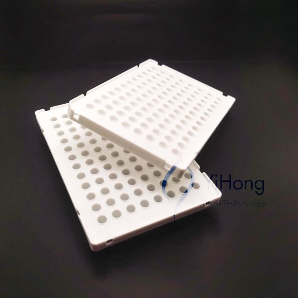 PCR Plate 96 Well PCR Plate 0,2ml White Semi skirt