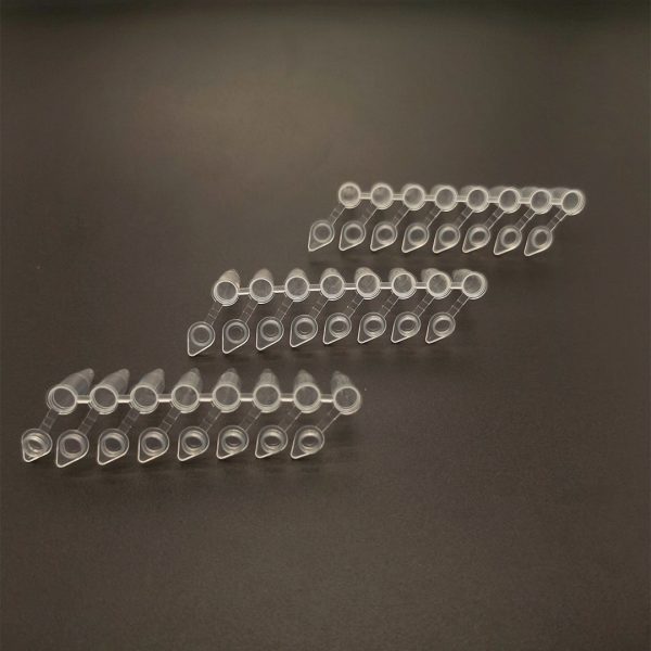 PCR Tubes 0,2ml 8 Strip With lid
