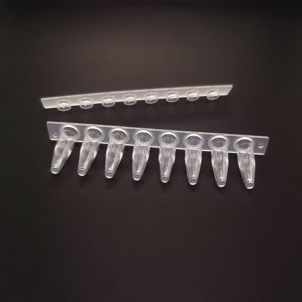 PCR Tubes 0,2ml 8 Strip Wide clasp