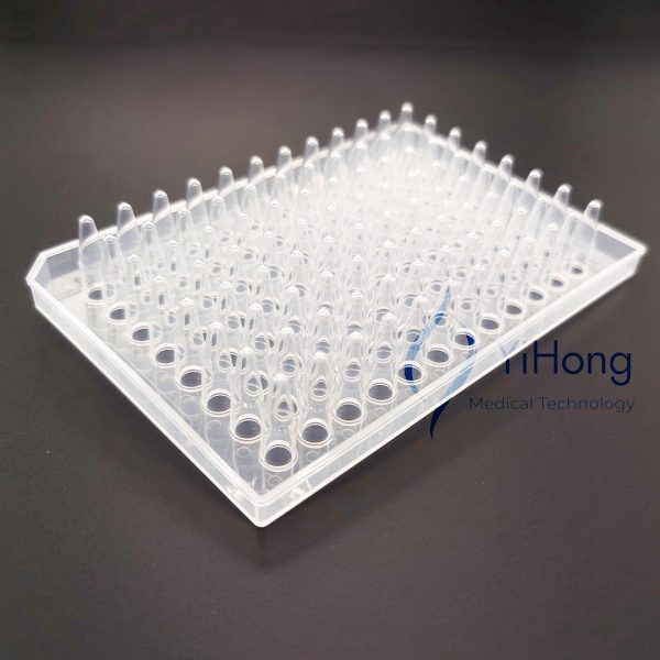 PCR Plate 96 Well PCR Plate 0,2ml Transparent Semi skirt