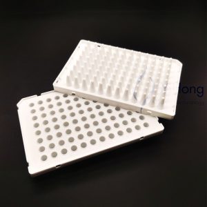 PCR Plate 96 Well PCR Plate 0,2ml White Semi skirt