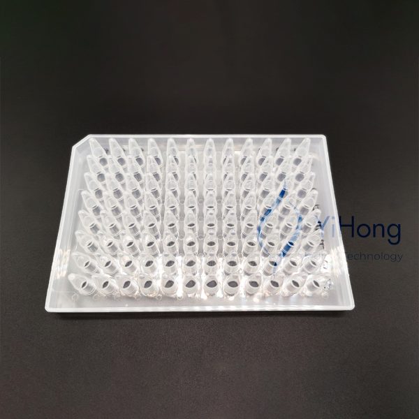 PCR Plate 96 Well PCR Plate 0,2ml Transparent Semi skirt